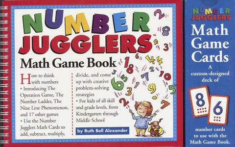 Number Jugglers: Math Game Book & Math Game Cards