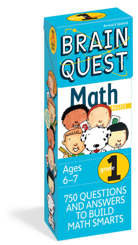 Brain Quest 1st Grade Math Q&A Cards