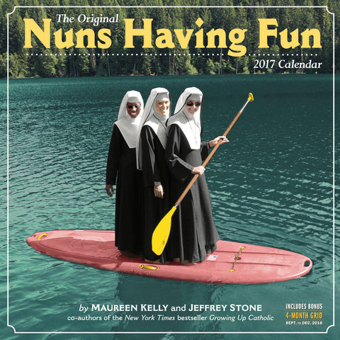 Nuns Having Fun Wall Calendar 2017