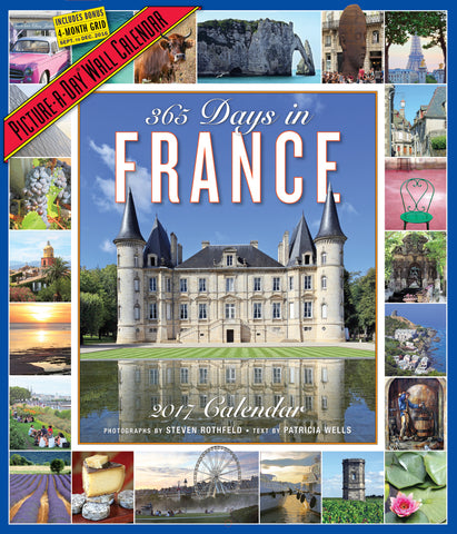 365 Days in France Picture-A-Day Wall Calendar 2017