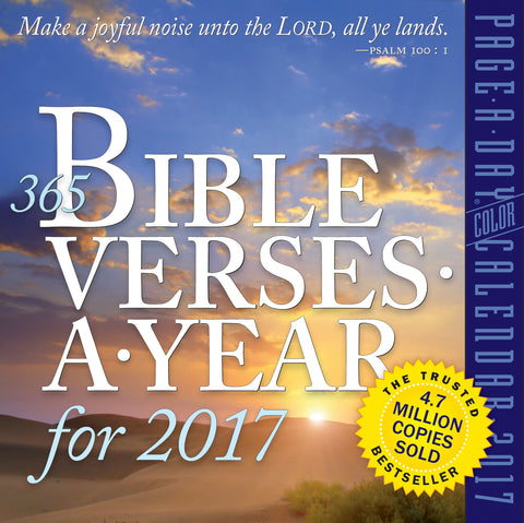 365 Bible Verses-A-Year Page-A-Day Calendar 2017
