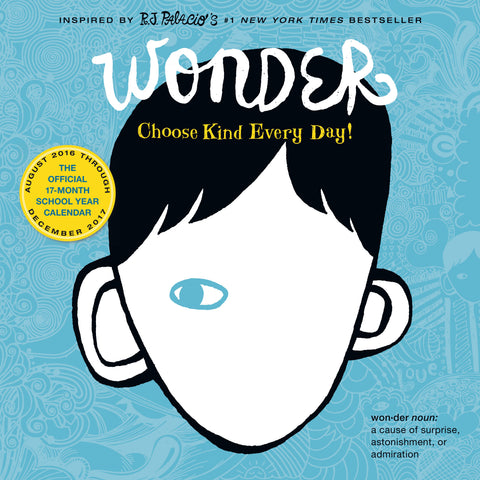 Wonder Wall Calendar 2017