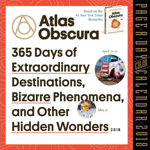 Atlas Obscura Page-A-Day Calendar 2018