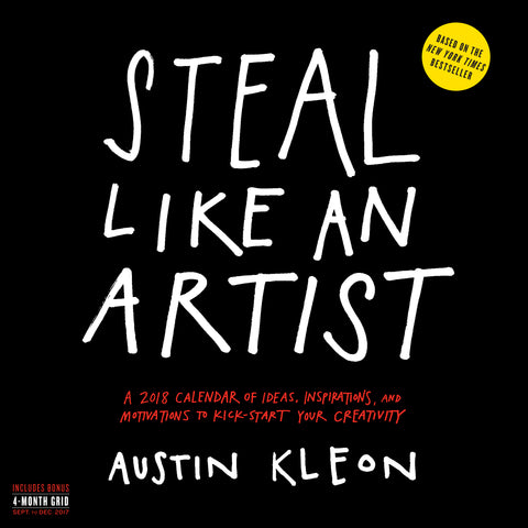 Steal Like an Artist Wall Calendar 2018