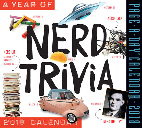A Year of Nerd Trivia Page-A-Day Calendar 2018