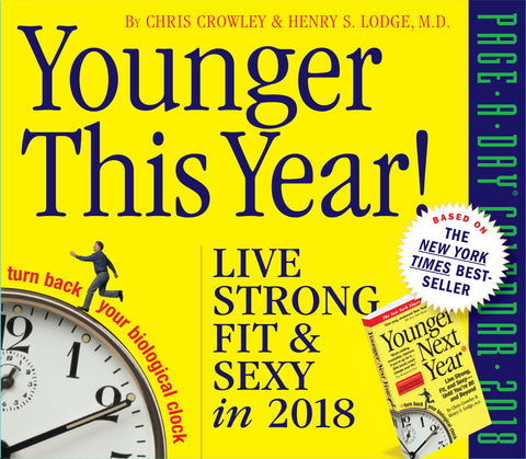 Younger This Year! Page-A-Day Calendar 2018