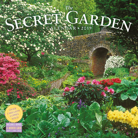 Secret Garden Wall Calendar 2019