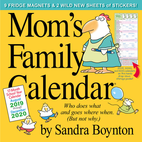 Mom's Family Wall Calendar 2020