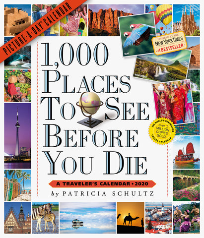 1,000 Places to See Before You Die Picture-A-Day Wall Calendar 2020