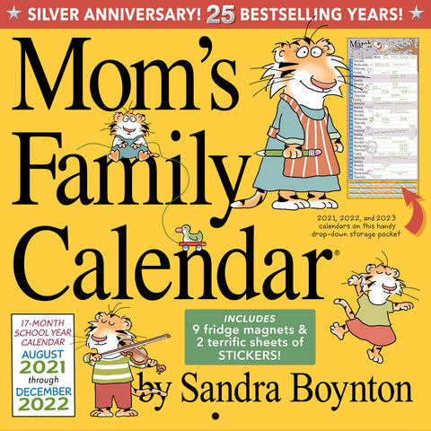 Mom's Family Wall Calendar 2022