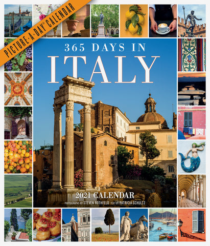 365 Days in Italy Picture-A-Day Wall Calendar 2021