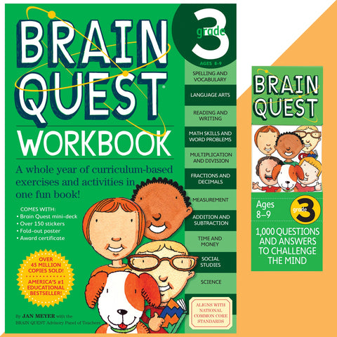 Brain Quest Set: Grade 3