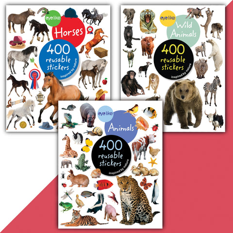 Eyelike Stickers Set: Animals