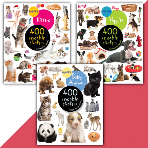 Eyelike Stickers Set: Baby Animals