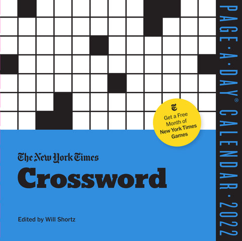 The New York Times Daily Crossword Page-A-Day Calendar for 2022