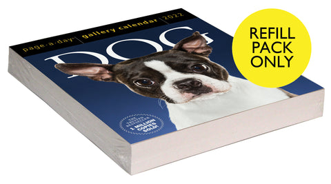 Dog Page-A-Day Gallery Calendar 2022 Refill Pack