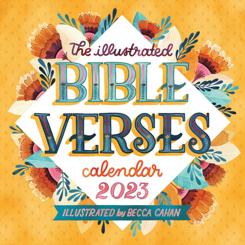 The Illustrated Bible Verses Wall Calendar 2023