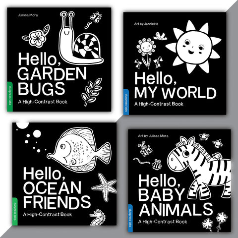 High-Contrast Board Book Set
