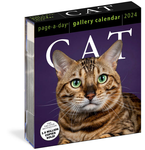 Cat Page-A-Day Gallery Calendar 2024