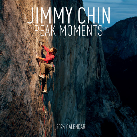 Jimmy Chin Peak Moments Wall Calendar 2024